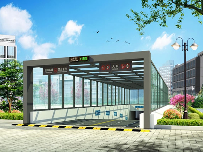 地下車(chē)庫(kù)雨棚